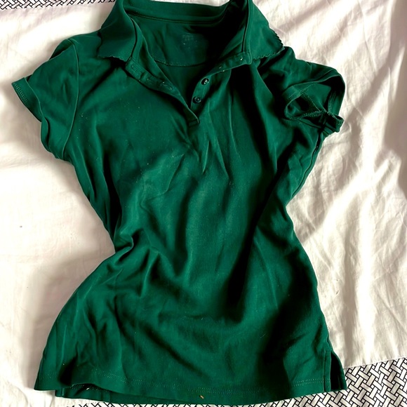 emerald green polo - Picture 1 of 2